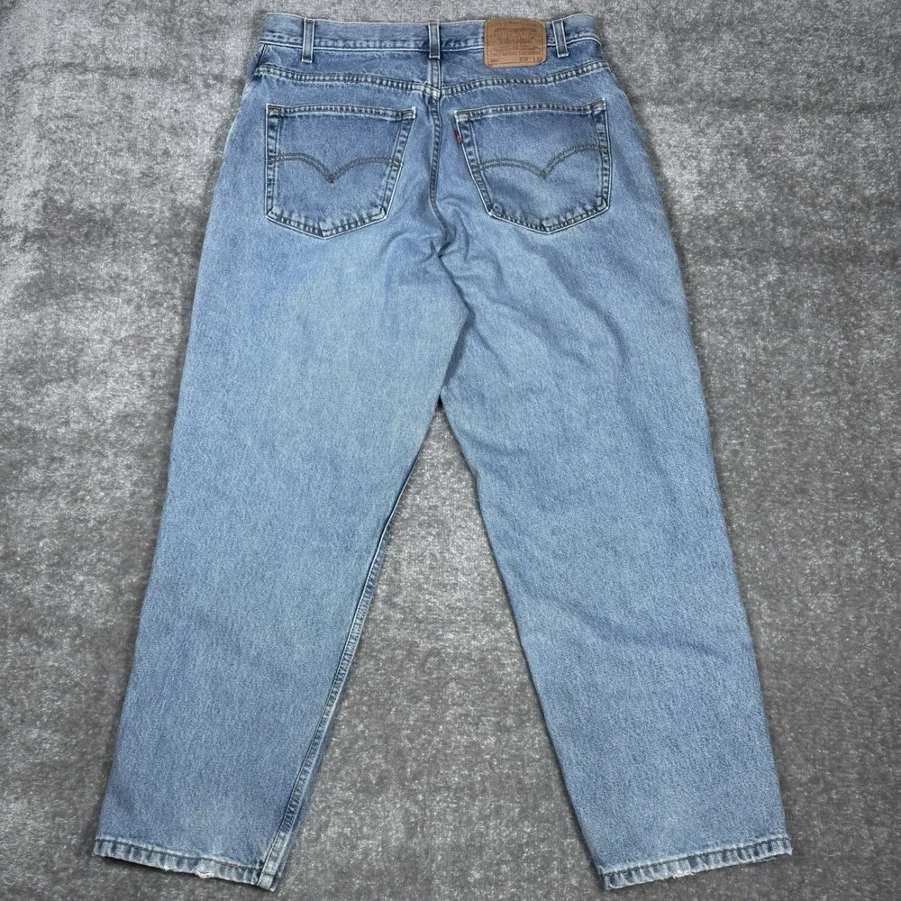 Levi's 560 Jeans Men's 36x30 Blue Denim Loose Fit Tapered Leg Columbia Vintage‎
